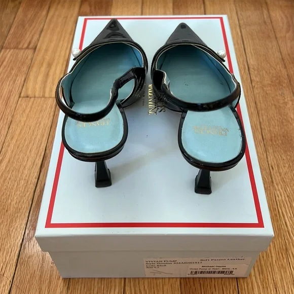 Frances Valentine Vivian Pumps 6.5 - Picture 4 of 6